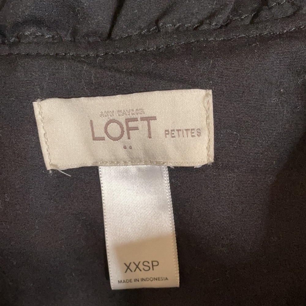 Loft Ruffled Collar Lightweight Jacket - image 5